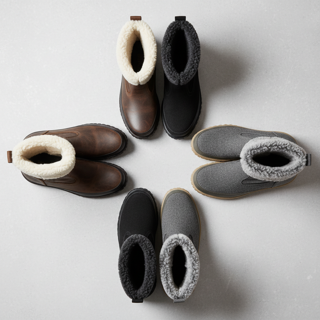 ❄️ Bottes Fourrées Homme