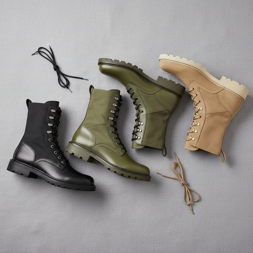 🎖️ Bottes Militaires Homme