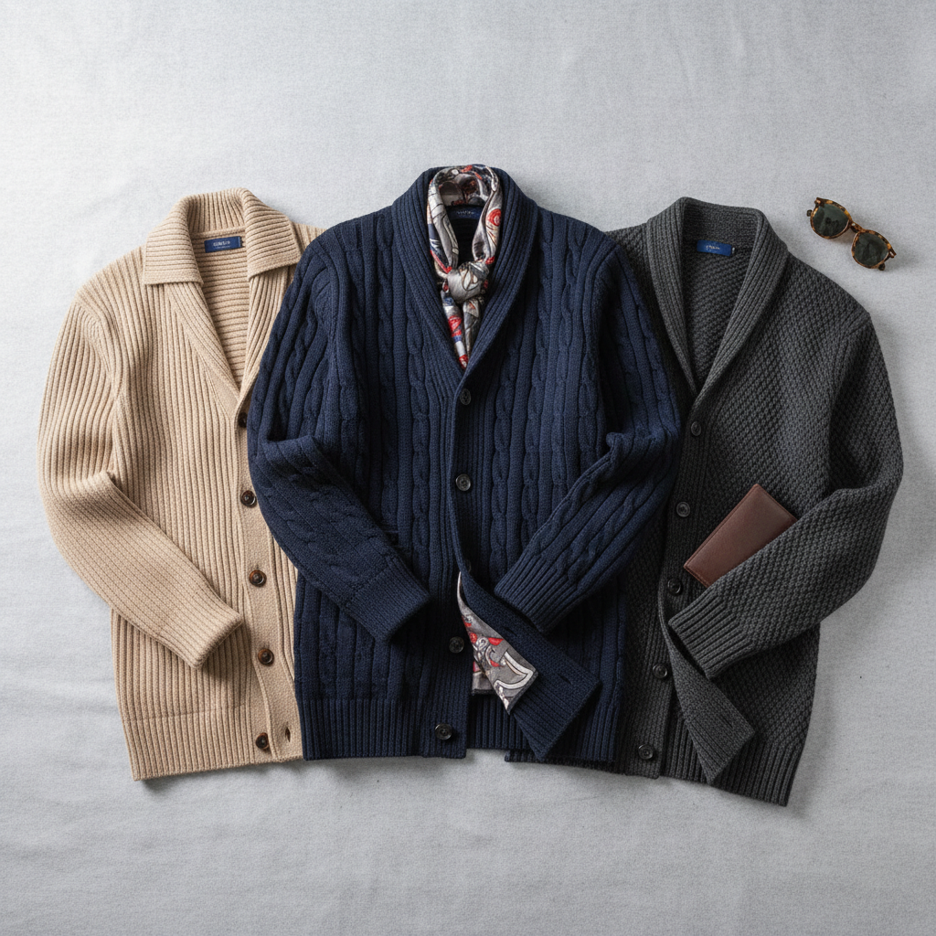 🧶 Cardigans Homme