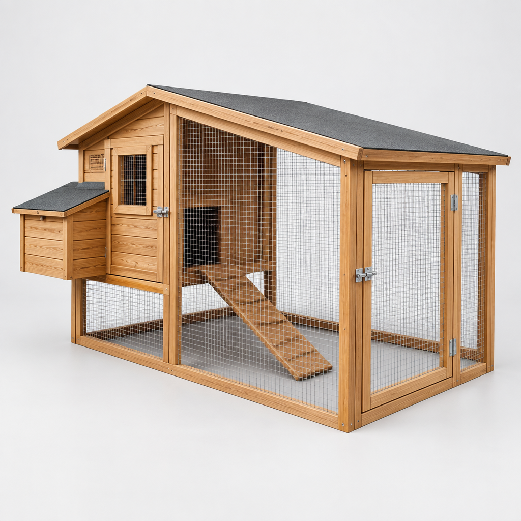 Poulailler moderne en bois