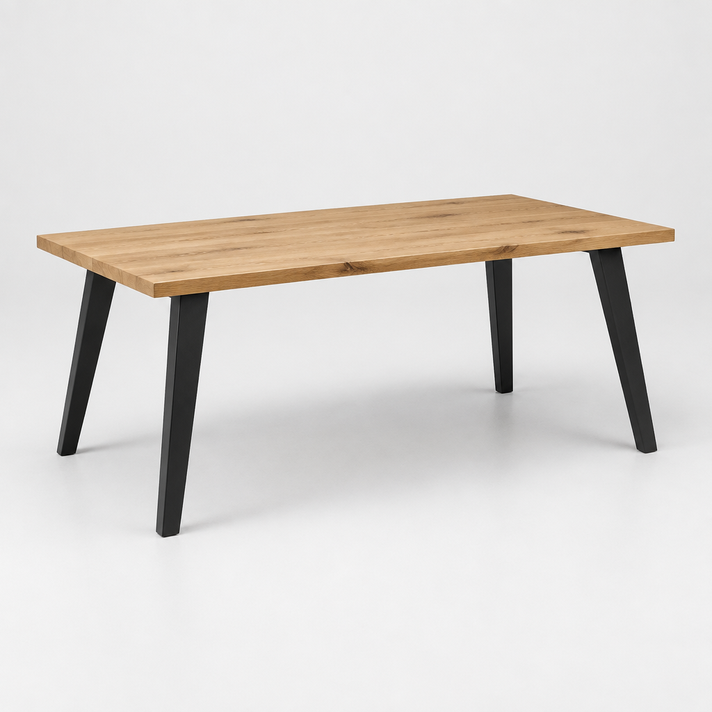 Table de salle à manger moderne en bois