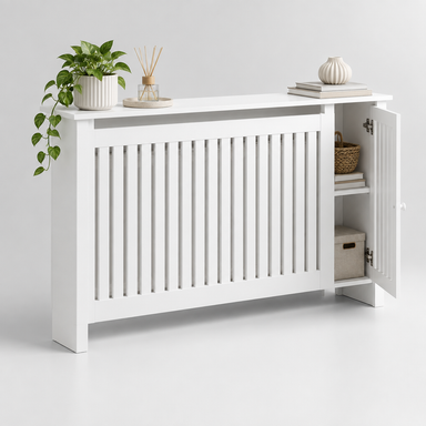 Cache-radiateur en bois