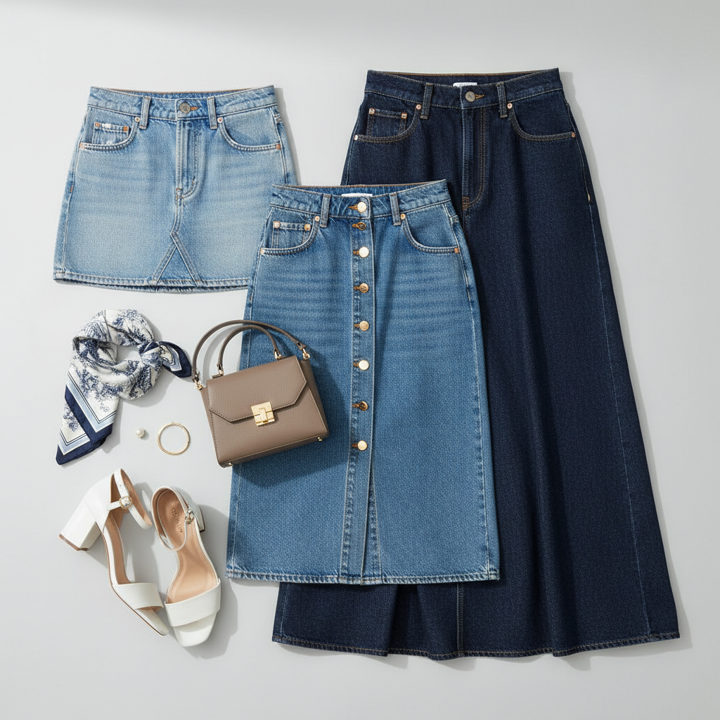 💖 Jupes en Jean Femme