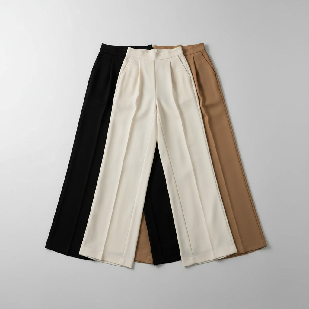 🌬️ Pantalons Wide Leg Femme