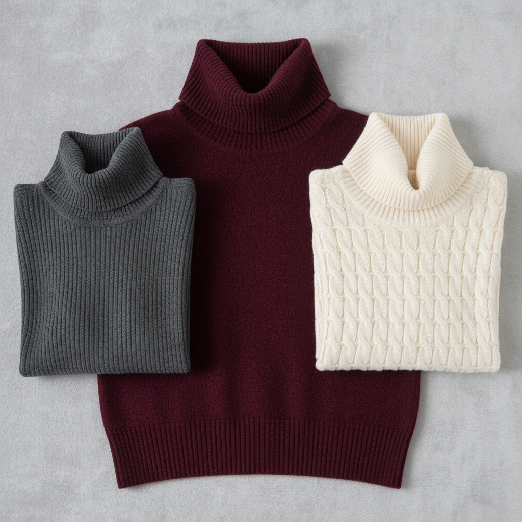 🌪️ Pulls Col Roulé Femme