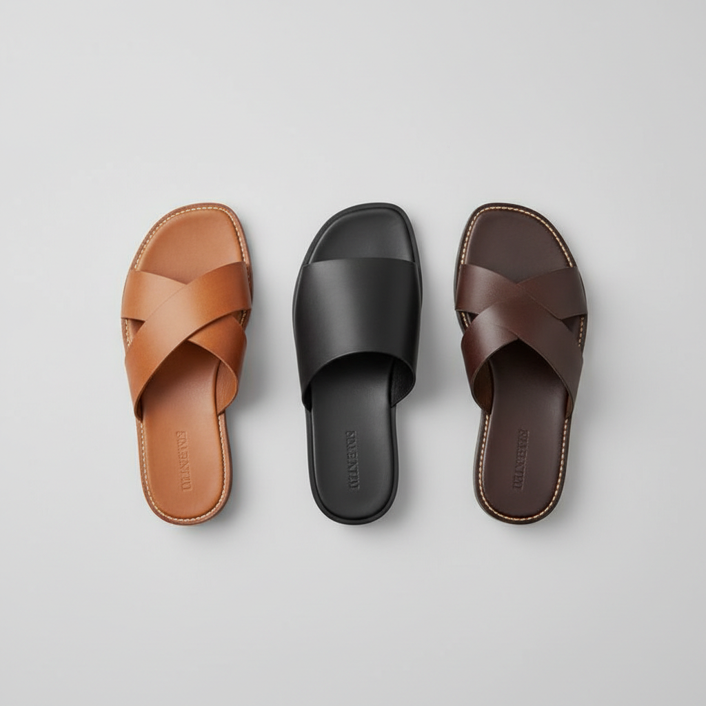 🌼 Sandales Plates Homme