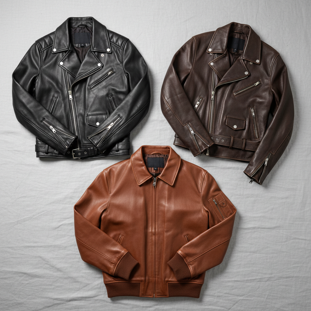🕶️ Vestes en Cuir Homme