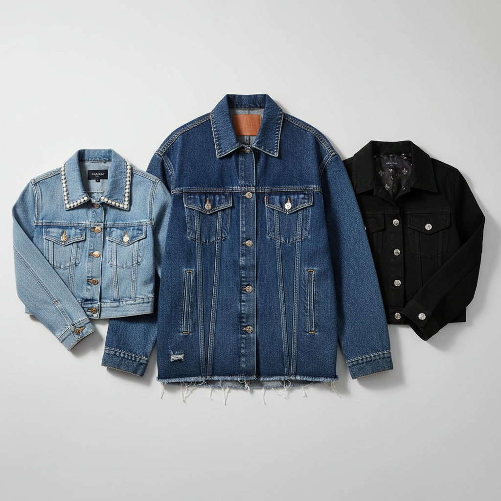 💋 Vestes en Jean Femme