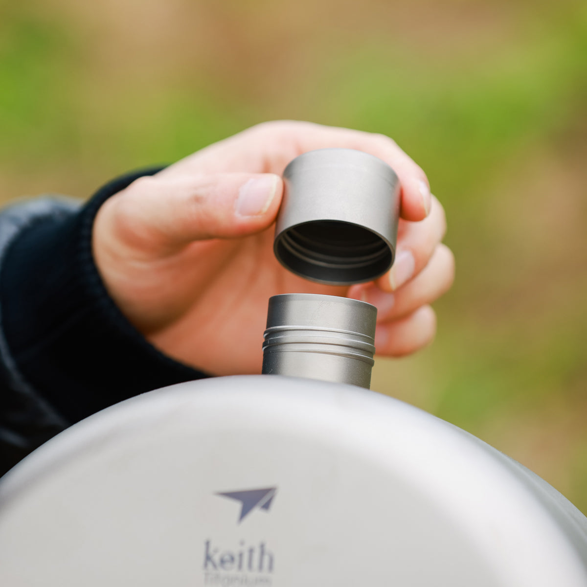 Gourde Cowboy en Titane – KEITH Titanium Europe