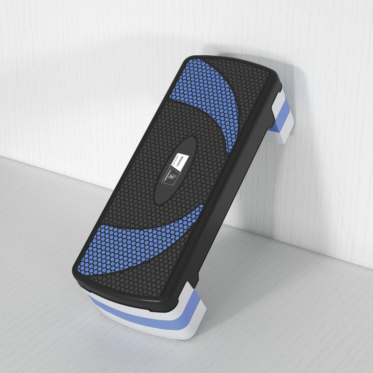 Stepper Fitness Aerobica - .fr x FFHandball - altezza regolabile superficie antiscivolo 80 x 31 x 20 cm nero blu