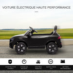 Audi RS Q8 Elektroauto für Kinder, lizenziert, Elektrofahrzeug mit Fernbedienung, USB, Bluetooth, Schwarz