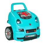 Camion mécano 2 en 1 jouet bricolage enfant jeu d'imitation mécanicien nombreux qccessoires total de 61 pièces bleu