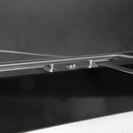 Cheminée bioéthanol Murale encastrable brûleur 2,8 L, environ 3,5 h de durée de combustion dim. 102L x 16l x 43H cm Couverture 25-30 m² Métal