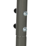 Balançoire agrès vis-à-vis pour les enfants en acier et plastique pour portique - 3 à 6 ans 97,5 x 23 x 170 cm vert