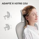Chaise Bureau Ergonomique, Fauteuil de Bureau en Maille avec Accoudoirs Rabattables, Hauteur Réglable, 64x62x115cm, Gris