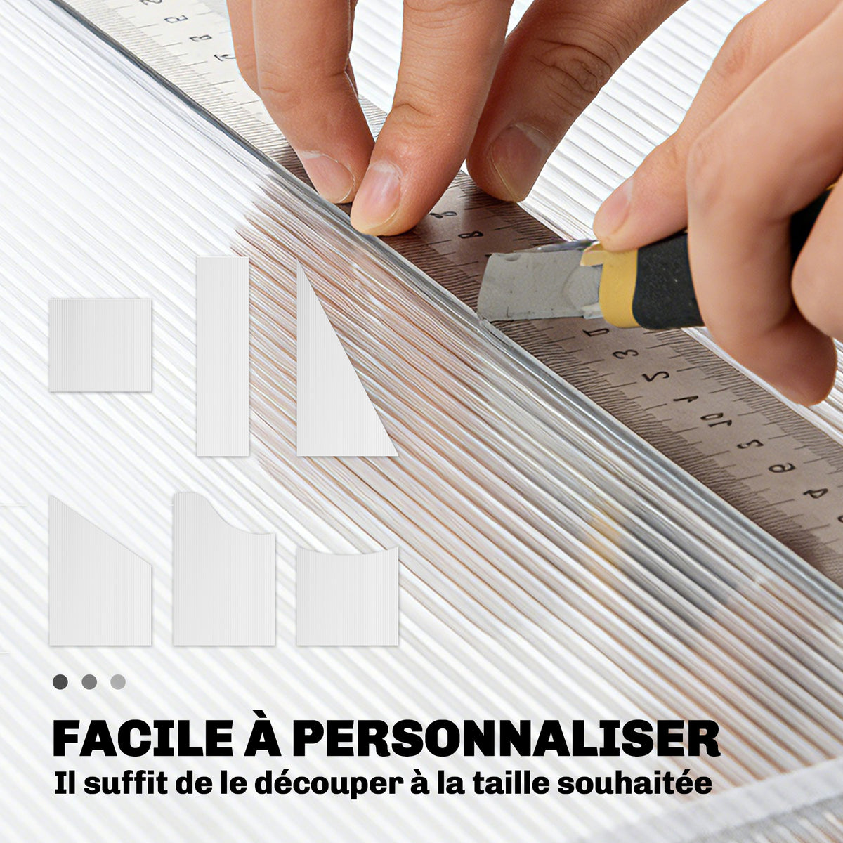 10 Plaques Alvéolaires en Polycarbonate 4 mm, UV Resistant, Panneau Alvéolaire Double de Serre, 120x60 cm, Transparent