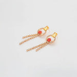 ELVIRA Earrings Plaquée Or 18K