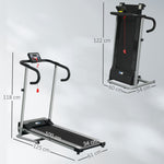 Tapis de course Fitness électrique pliable - .fr x FFHandball - 1 à 10 Km/h écran multifonctions - puissance 500 W