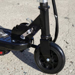 Klappbarer Elektroroller für Kinder ab 7 Jahren, 120W, max. Geschwindigkeit 12 km/h, 74x36x82,5-92,5 cm, Schwarz