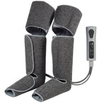 Masseur de jambes, masseur de compression pour les mollets, les genoux, les pieds avec chaleur, 3 modes automatiques