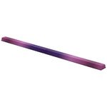 Poutre de gymnastique pliable fond antidérapant, poignée de transport, 236 x 10/15 x 6,5 cm violet et rose