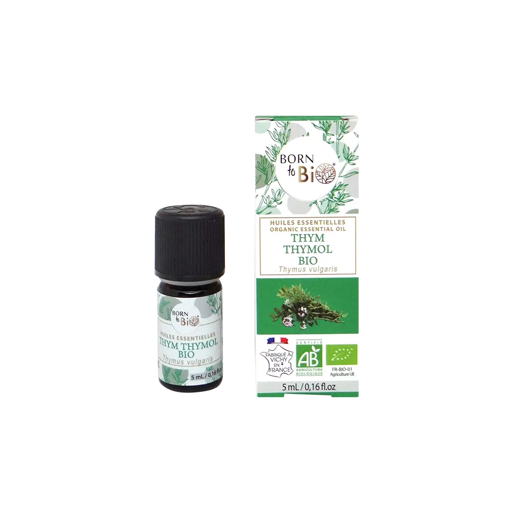 Huile essentielle Thym thymol Certifiée Bio-3