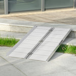 Rampa de carga rampa de acceso para silla de ruedas plegable antideslizante capacidad de carga 270 kg