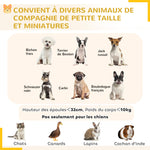Parc pour chien enclos chien intérieur 8 panneaux pliables avec porte pour chiots acier 61l x 61H cm noir