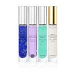 Coffret l’Alchimix N°1 Complet | Iris & Opale Beauty. Découvrez nos 4 sérums visage en format « tube à essais » 15 mL. À l’Améthyste, à la Perle d’eau douce, au Lapis-lazuli et à la Malachite.