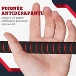 Lot de banc de musculation et haltères courtes total 25 Kg - dossier réglable haltères à poids réglable barres incluses
