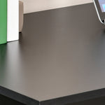 Bureau informatique, bureau avec rangement, 6 compartiments ouverts, table d'ordinateur pour chambre, studio