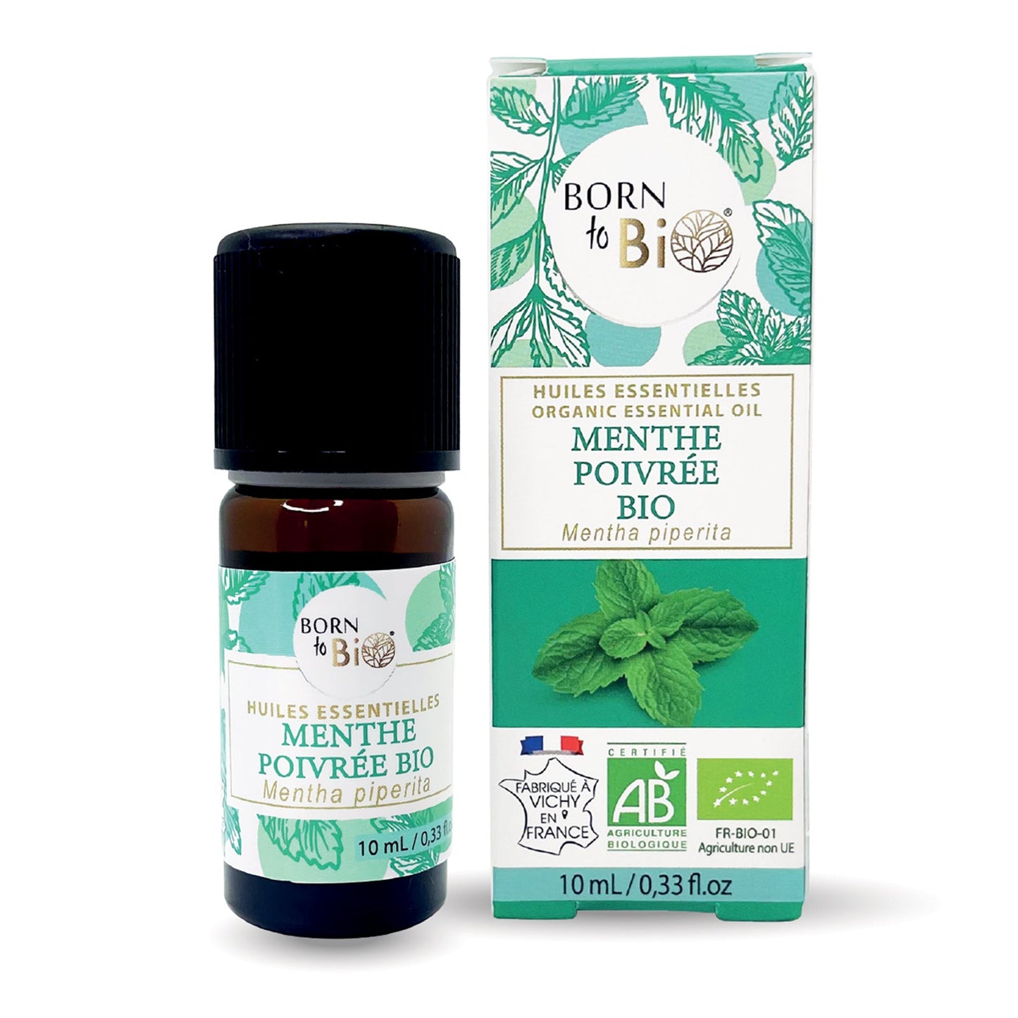 Huile essentielle Menthe poivrée Certifiée Bio-3