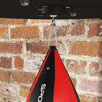 Plateforme murale avec poire de vitesse sac de frappe pour entraînement de boxe, hauteur ajustable pivotant à 360°