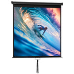 Écran de projection TV et Home Cinema de 85 Pouces vidéo projecteur 1:1 4K HD, 146L x 146H cm