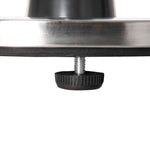 Parasol chauffant électrique 3000W chauffage d'appoint sans CO₂ 13 m² et IP44 - chauffage infrarouge sur pied 3 puissances de chauffe - hauteur réglable de 160 à 200 cm acier inox. argent