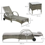Lot de 2 transats bains de soleil : matelas, têtière, inclinaison réglable multipositions, accoudoirs
