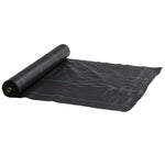 Toile de paillage géotextile de paillage contre les mauvais herbes 100 x 2 m résistant aux déchirures polypropylène noir