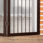 Barrière modulable pliable barrière de sécurité 160L x 76H cm MDF