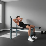 Banc de musculation Fitness banc d'haltérophilie entrainement complet dossier réglable curler