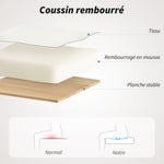 Chaise bureau ergonomique, fauteuil de bureau en maille avec accoudoirs relevables, hauteur réglable, blanc