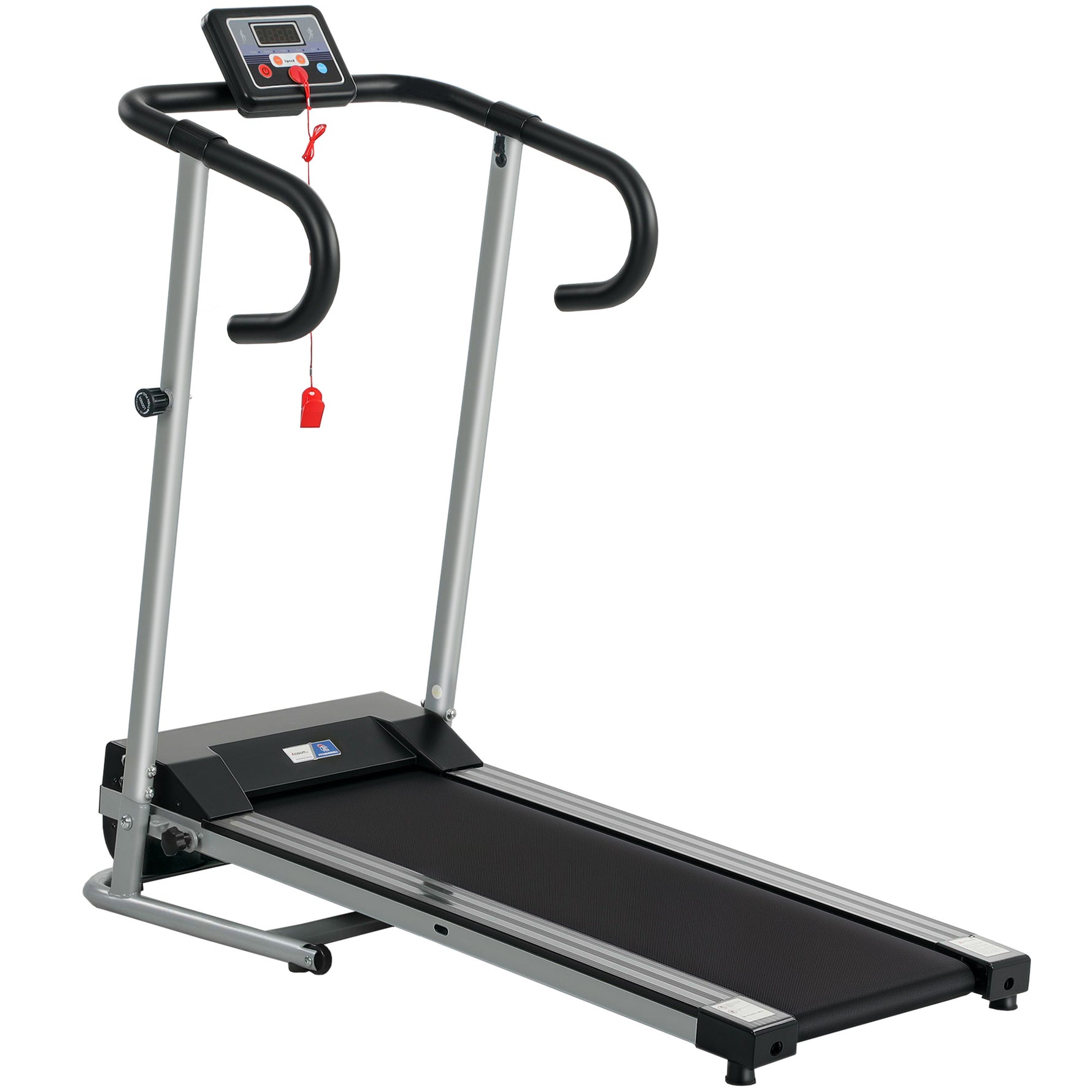 Tapis de course Fitness électrique pliable - .fr x FFHandball - 1 à 10 Km/h écran multifonctions - puissance 500 W