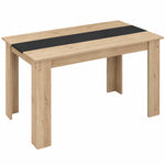 Eettafel keukentafel modern design met groot blad 2-4 personen van hout afm. 120L x 69B x 75H cm