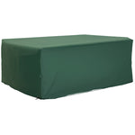 Housse de Protection Étanche Housse Salon de Jardin 600D Oxford Tissu Bâche Salon de Jardin Extérieur Imperméable rectangulaire 210L x 140l x 80H cm Vert