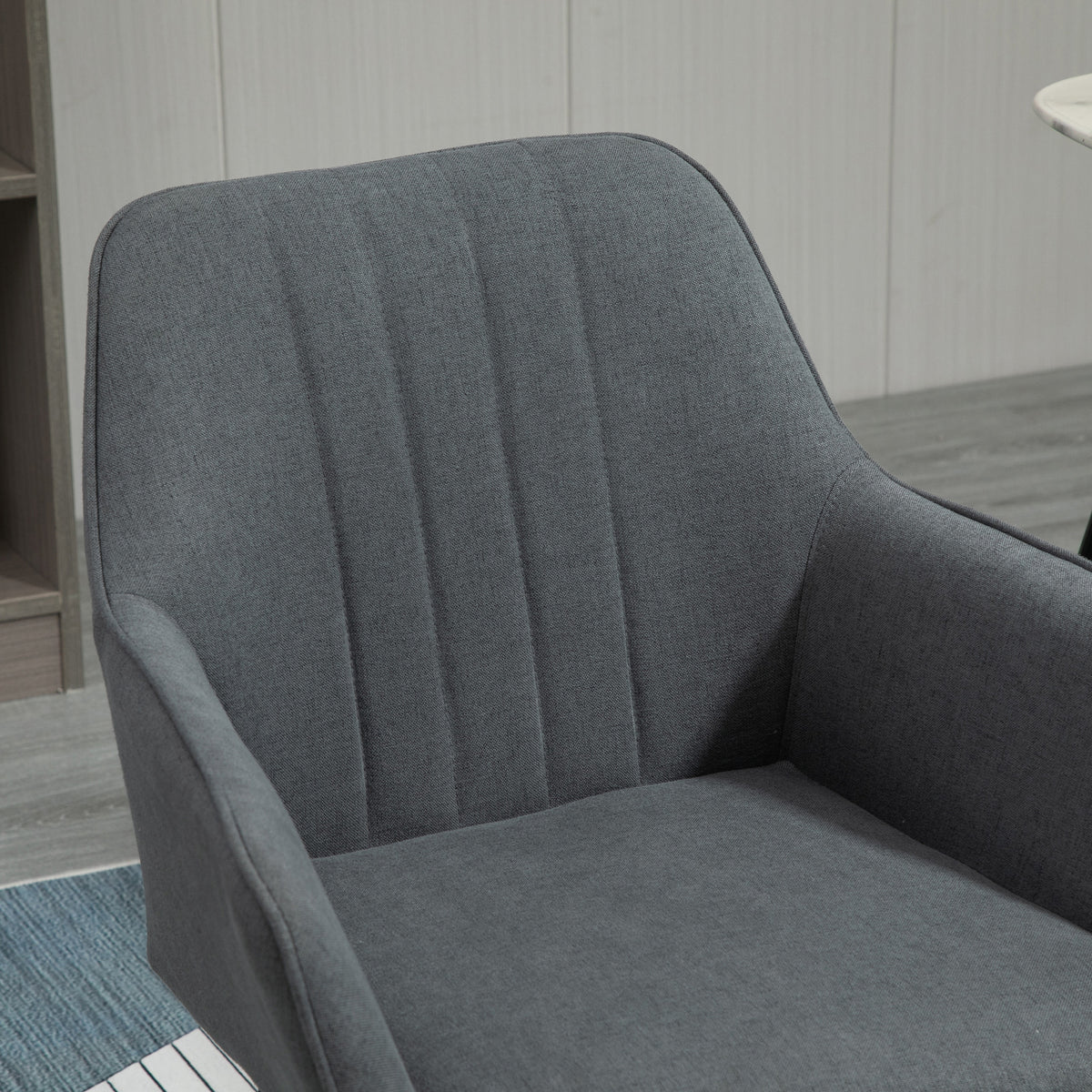 Chaises de Salle à Manger Chaises de Visiteur Design scandinave - Lot de 2 chaises - Pieds effilés métal Noir
