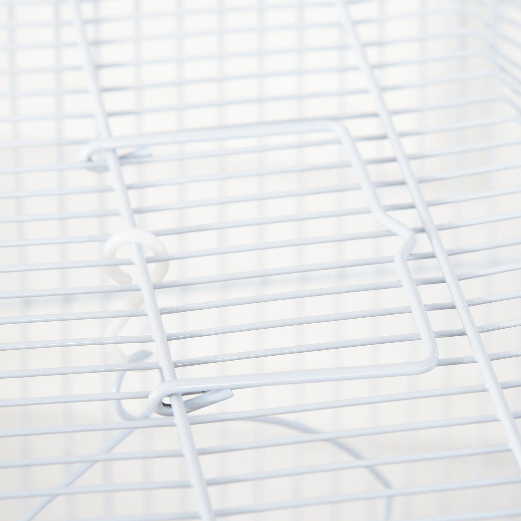 Cage à oiseaux volière avec mangeoires perchoirs plateau excrément amovible cage pour canaris perruches perroquets 46,5 x 35,5 x 92 cm blanc-7