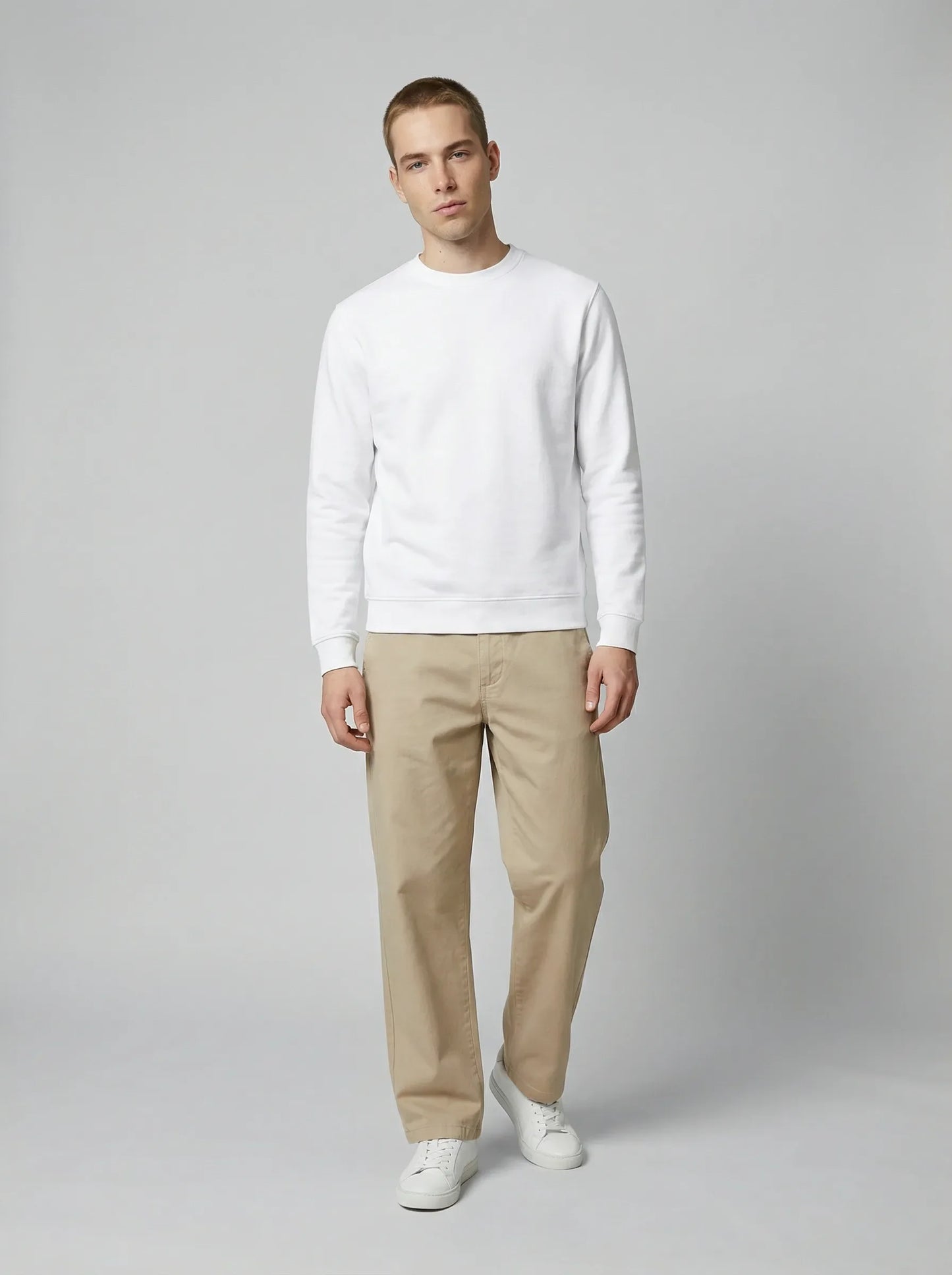 Made in France white sweatshirt-2