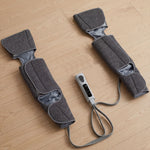 Masseur de jambes, masseur de compression pour les mollets, les genoux, les pieds avec chaleur, 3 modes automatiques