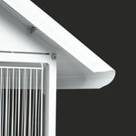 Volière intérieure cage à oiseaux sur roulettes design maison mangeoires perchoirs portes plateaux excréments amovibles