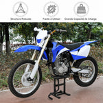 Support universel de moto réglable cric hydraulique lève moto béquille d'atelier stand moto tout-terrain moto cross supermotard noir