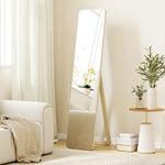 Espejo de pie y de pared rectangular dim. 37L x 43a x 156Al cm madera natural